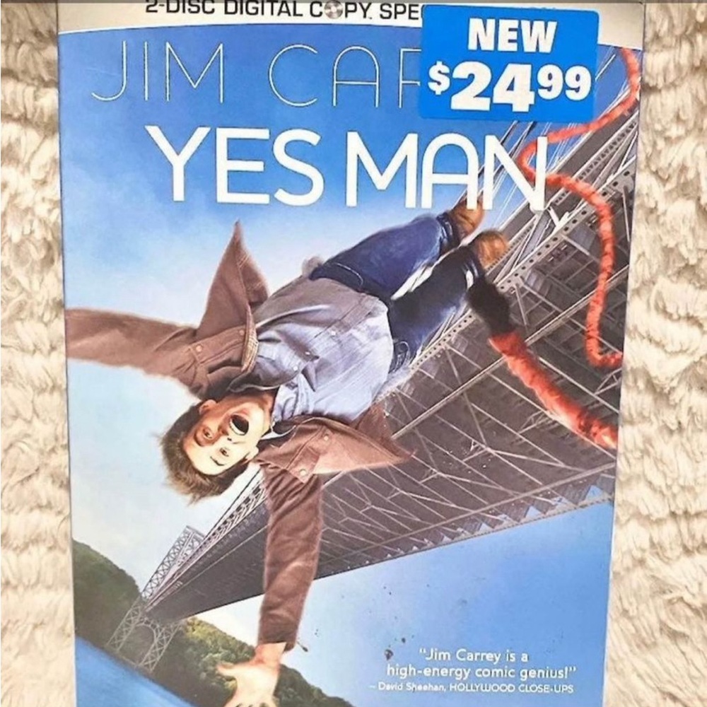 💞 New Jim Carrey Yes Man DVD